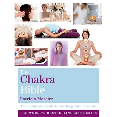 Image of The Chakra Bible By Patricia Mercier H16.5cm x W14cm D2.5cm pack of 1: Godsfield Bibles, Blue
