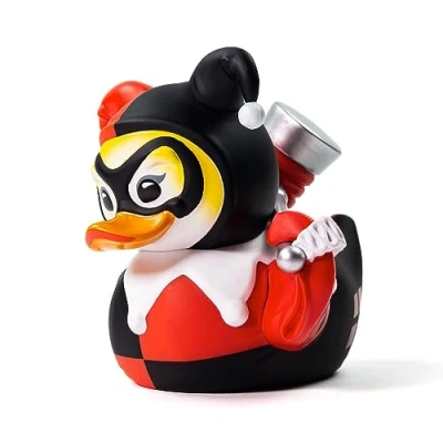 Image of TUBBZ Boxed Edition Harley Quinn Collectible Vinyl Rubber Duck Figure Official DC Comics Merchandise TV, Movies &amp; Video Games