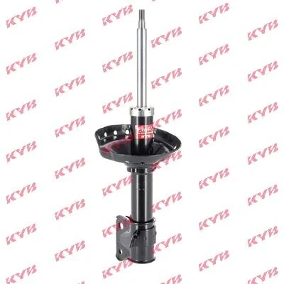 Image of 20311FE130, 20311FE630, 20311FE650 Shock absorber KYB Excel G 334461 Front Axle Left Gas Pressure Twin Tube Suspension Strut Top pin