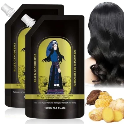 Image of Identicalven Hair Loss Shampoo,Ginger Plant Extract Anti Shampoo,Anti Shampoo,Hair Growth Shampoo,Oil Control Dandruff Shampoo for Women Men,for All Types