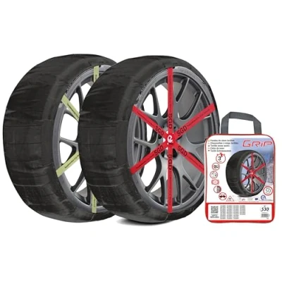 Image of RD9 Grip Textile Snow Chains Size No. 530