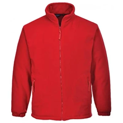 Image of Portwest F400 Comfort Argyll Heavy Fleece Red, X Large