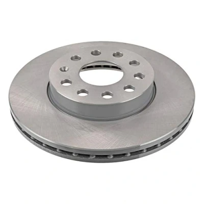 Image of 2Q0615301H, 5Q0615301A, 5Q0615301E Brake disc FEBI BILSTEIN 104507 Front Axle 276mm 24mm 5 Hole 112mm internally vented Coated AUDI: A3 Sportback