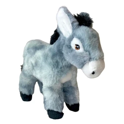 Image of Deluxe Paws Plush Cuddly Soft Eco Toys 100% Recycled (Donkey)