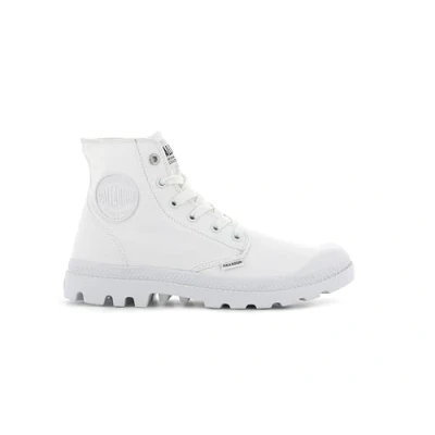 Image of Palladium Unisex&#039;s Pampa Monochrome Sneaker Boots, White, 9.5 UK