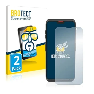 Image of brotect Screen Protector compatible with Honeywell Scanpal EDA52/ EDA5S (2 Pack) HD Clear Protection Film