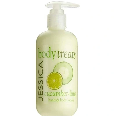 Image of JESSICA Body Treats Lotion Cucumber And Lime 245ml (8329)