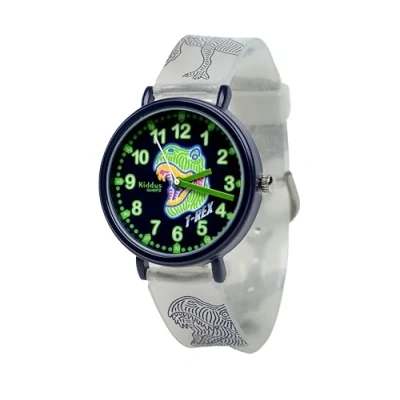 Image of Kiddus Educational Watch for Boys. Children to Learn Time. Analogue First Kids from 5 Years Old. Time Teacher Exercices Included