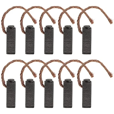 Image of EMSea 5 Pairs Motor Carbon Brushes 5x6x14mm Universal Power Tool Replacement Parts for Angle Grinder Orbital Sander