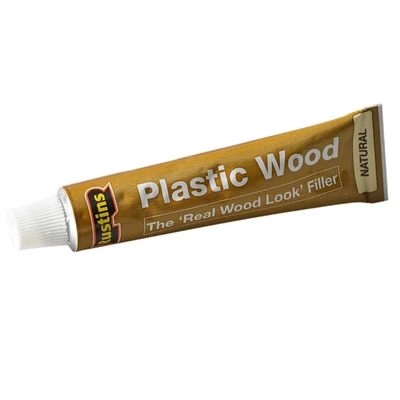 Image of Rustins Plastic Wood Tube Natural RUSPWTUBEN