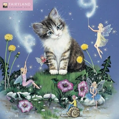 Image of Fairyland by Jean &amp; Ron Henry Wall Calendar 2025 (Art Calendar)