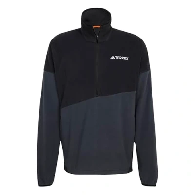 Image of Adidas Terrex Fleece jumper, Men&#039;s, Size: 3XL, Black carbon