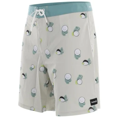 Image of Hurley Mens Phantom eco Classic 18&quot; Board Shorts, Bone, 32 EU