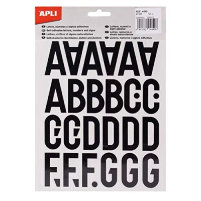 Image of APLI 4440 Capital Letters 40mm