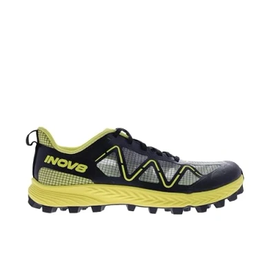 Image of Inov8 Mudtalon Speed Trail Running Shoes (Precision Fit) SS24 Black Yellow, 8 UK