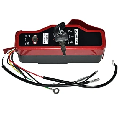 Image of Carkio Ignition Switch Box with Keys Compatible Honda GX240 GX270 GX340 11HP GX390 13HP GX390/177F/188F/190F/5 8KW Engine