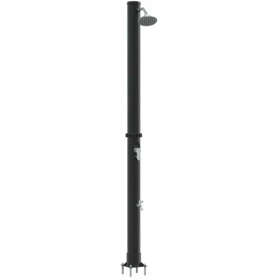 Image of vidaXL Outdoor Solar Shower with Faucet 217 cm 20 L