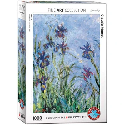 Image of Eurographics EG60002034 Irises by Claude Monet Puzzle (1000 Pieces)
