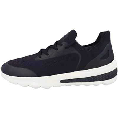 Image of Geox Men&#039;s U Spherica Actif Sneaker, Navy, 6.5 UK