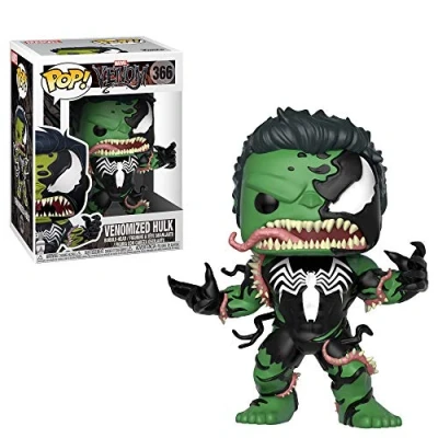 Image of Funko POP! Bobble: Marvel: Marvel Venom: Venom Hulk Collectable Vinyl Figure Gift Idea Official Merchandise Toys for Kids &amp; Adults Comic Books Fans Model Collectors and Display