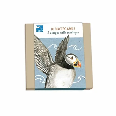 Image of RSPB in The Wild Stationery Square Notecard Pack (10 Card Pack) Water Birds