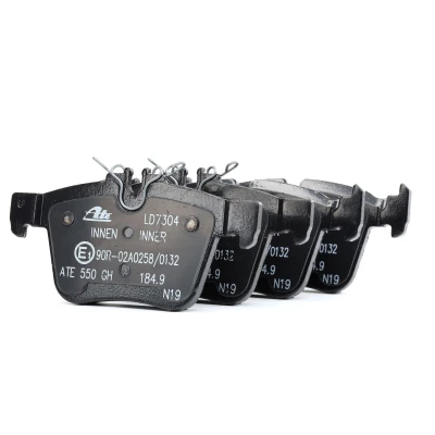 Image of 0004203602, 0004208200, 0004209403, 0084201320, 0084201420 Brake pad set ATE Ceramic 13.0470 7304.2 MERCEDES BENZ: C Class Convertible