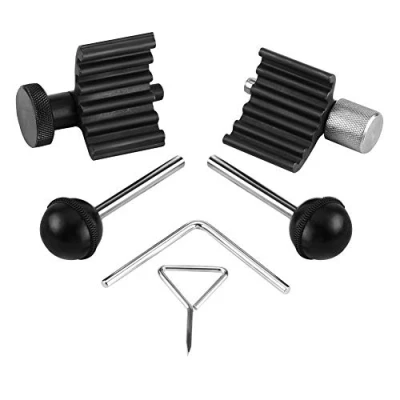 Image of Engine Timing Tools Set, Camshaft Lock Tool Set 6 Pcs Diesel Kit Locking Crank for A2 A3 A4 A6 1.2 1.4 1.9 2.0 TDI PD