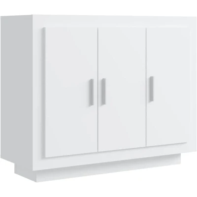 Image of vidaXL Sideboard White 92x35x75 cm Engineered Wood