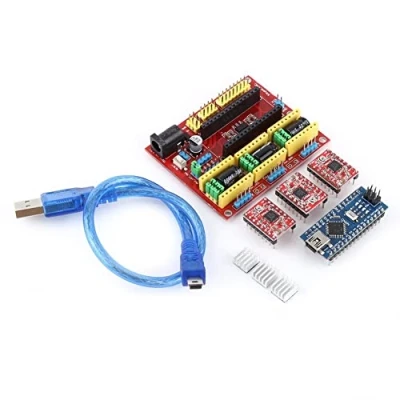 Image of Fasizi CNC Shield V4+ With A4988 Stepper Motor Driver Board