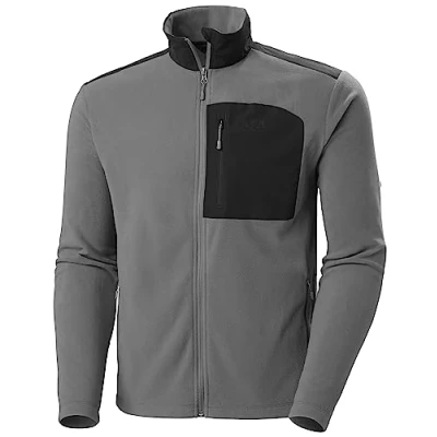 Image of Helly Hansen Daybreaker Block Jacket Fleece jacket, Men&#039;s, Size: Large, Concrete