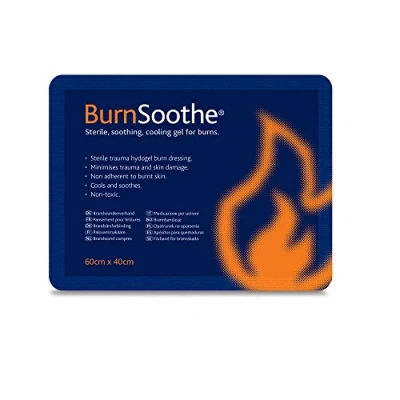 Image of Reliance Medical Burnsoothe Cooling Gel Immediate Dressing For Burns In First Aid Sterile Soothing, Non Adherent, Toxic, Minimize Trauma And Skin Damage, 40 Cm x 60 Cm, (Pack Of 1)