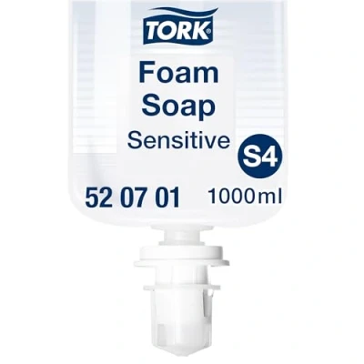 Image of Tork Sensitive Foam Soap S4, Dermatologically Tested, 1 x 1000ml, 520701