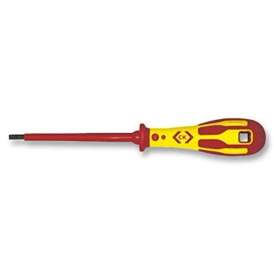 Image of CK Tools T49144 030 Screwdriver VDE Slotted 3X100MM [Pack Size: 2] (Epitome Certified)
