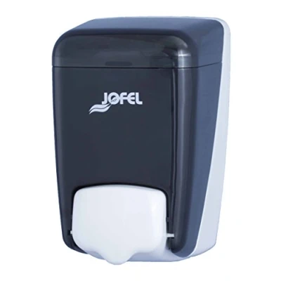 Image of Jofel AC84000 Soap Dispenser, Refillable, Charcoal Colour, 0.4 L
