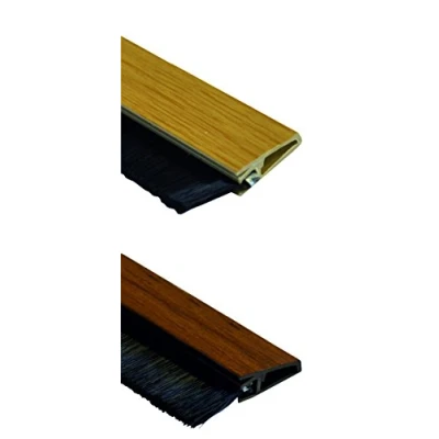 Image of Centurion G13501 Brush Threshold Strip Concealed Fix, Light Oak Effect, 838mm, Various