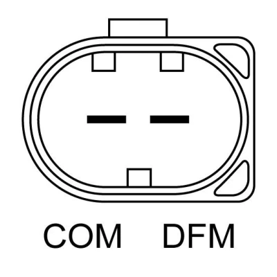 Image of 059903015R, 059903017K, 06C903016J Generator BOSCH 0 986 080 090 14V 180A B1+(M8), COM, DFM PL114 excl. vacuum pump 56mm AUDI: A6 C6 Avant