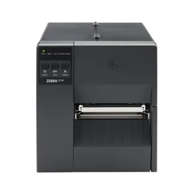 Image of Zebra Technologies TT Printer ZT111; 4&quot;, 203 dpi, Thermal Transfer, Tear, EU/UK Cords, USB, Serial, Ethernet, BTLE, USB Host, EZPL