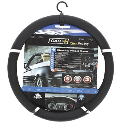 Image of Sumex Speed PVC Steering Wheel Cover Black