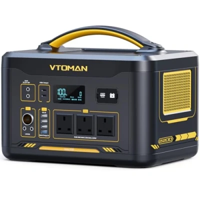 Image of VTOMAN Jump 2200 Portable Power Station 2200W(Peak 4400W) 1548Wh LiFePO4 Solar Generator 2200W Constant Battery Powered Generator, Dual PD 100W Type C, Capacity Expandable to 3096Wh