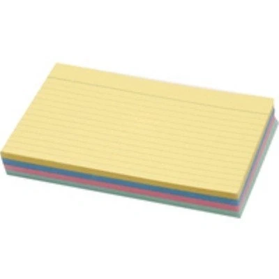 Image of Pack of 100 Assorted Concord Record Cards, 6x4 inches (JT16199)