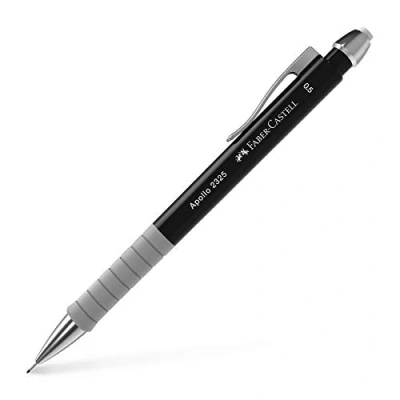 Image of Faber Castell Apollo 0.7mm Mechanical Pencil Black 232704