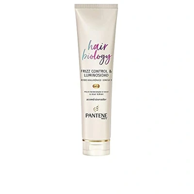 Image of Pantene Hair Biology Frizz Control &amp; Luminosity Conditioner 160ml