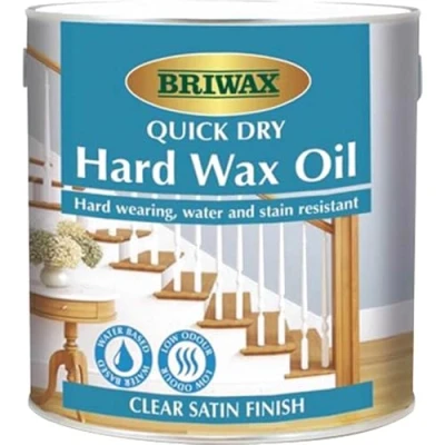 Image of Briwax Hard Wax Oil 1L Clear Satin Finish