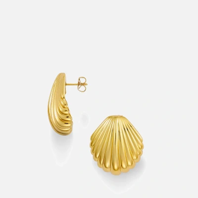 Image of Anni Lu Ocean Treasure 18k Gold Plated Earrings