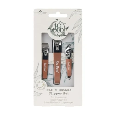 Image of So Eco Nail Clipper Trio, Silver, One Size, 80 40 082