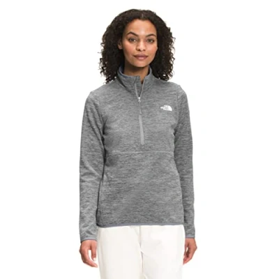 Image of THE NORTH FACE Canyonlands 1/4 Sweatshirt Tnf Medium Grey Heather S