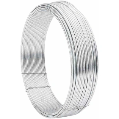 Image of vidaXL Fence Binding Wire Silver 33 m Hot dip galvanised steel