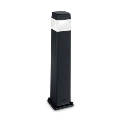Image of Elisa 1 Light Outdoor Bollard Black IP44