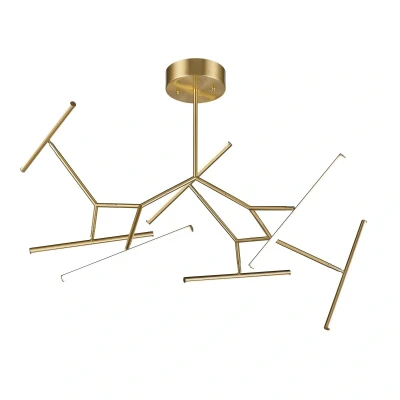 Image of Kato Ceiling Light 68W 3000K Aluminum, Silicon Gold Matt