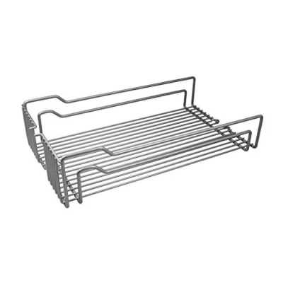 Image of Gedotec Hanging Basket for Kesseböhmer Dispensa High Cupboard Shelf 40 Pharmacy Cabinet Width 350 x 467 110 mm Pack of 5 Wire Pull Out Kitchen